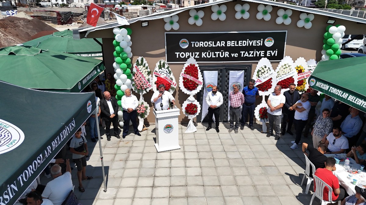 DEMİRTAŞ MAHALLESİ'NDE TOPUZ KÜLTÜR VE TAZİYE EVİ'Nİ AÇTIK