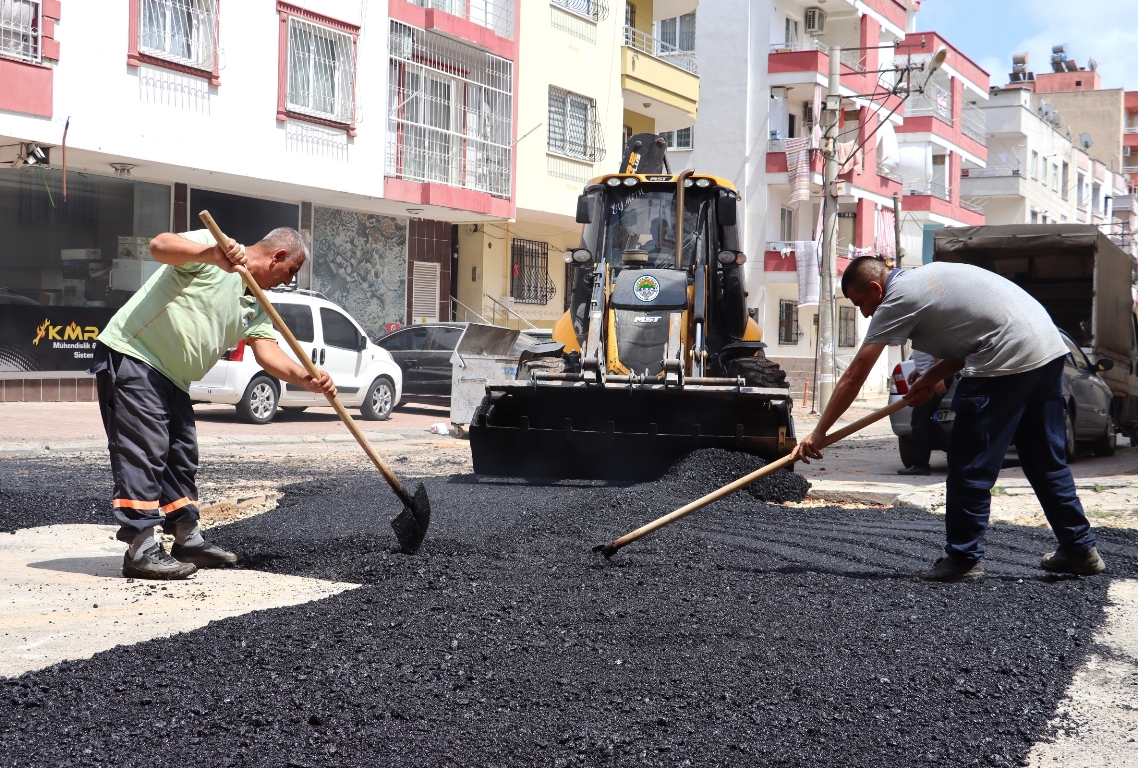 TOROSLAR’DA ASFALT ATAĞI BAŞLADI
