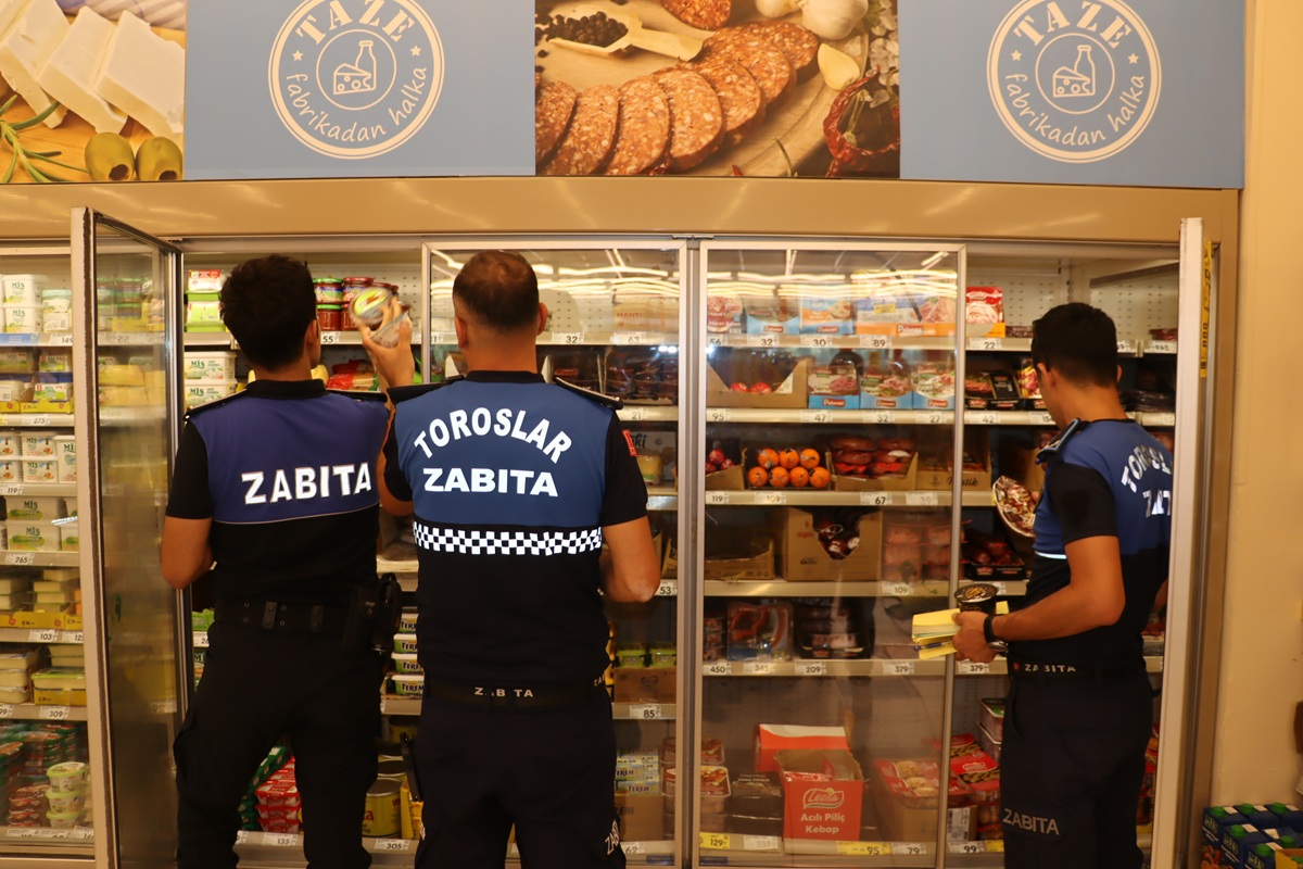 TOROSLAR BELEDİYESİ ZABITA EKİPLERİNDEN KAPSAMLI DENETİM - Görsel 6