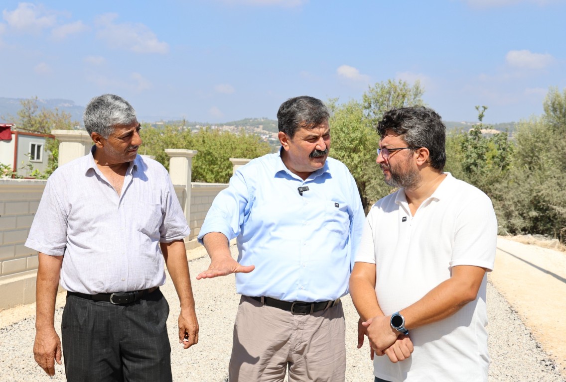 TOROSLAR’DA YENİ YOLLAR VATANDAŞIN HİZMETİNE SUNULUYOR