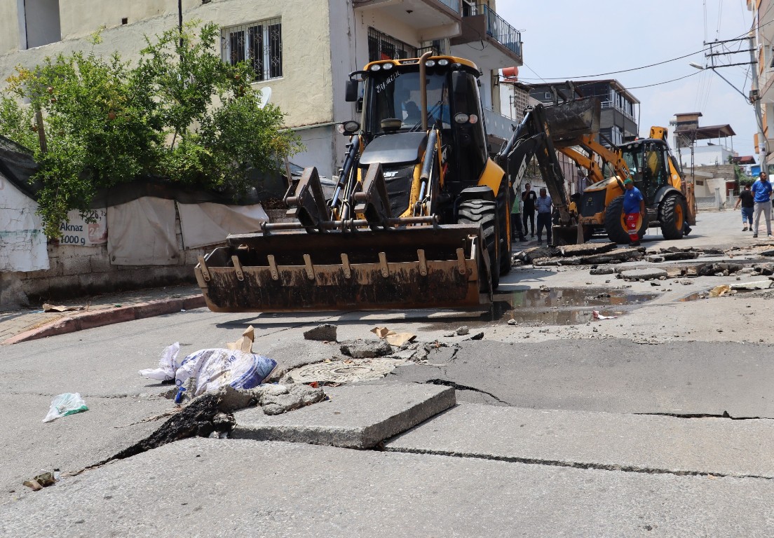 TOROSLAR BELEDİYESİNDEN HIZLI MÜDAHALE!
