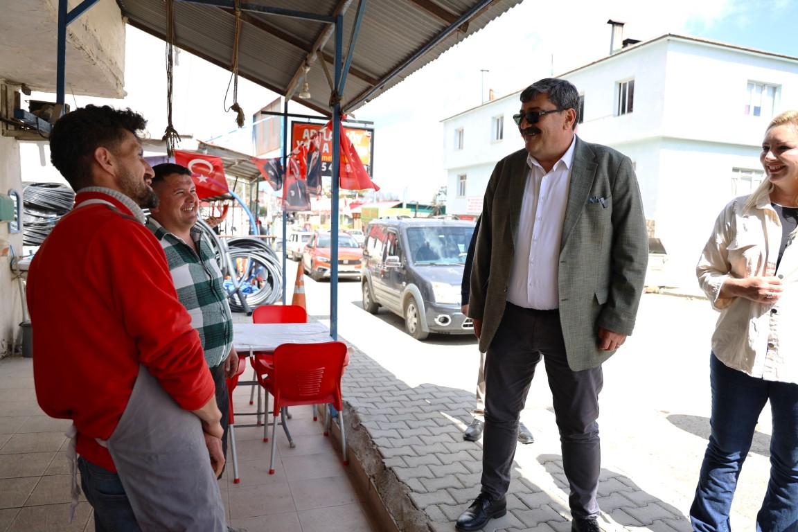 YILDIZ, ARSLANKÖY’DE VATANDAŞLARLA BULUŞTU