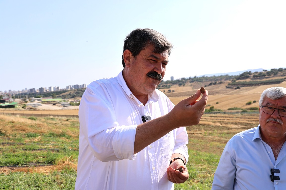 BAŞKAN YILDIZ,  SALEP HASADINA KATILDI
