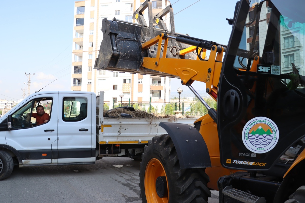 TOROSLAR BELEDİYESİNDEN TEMİZLİK SEFERBERLİĞİ - Görsel 5