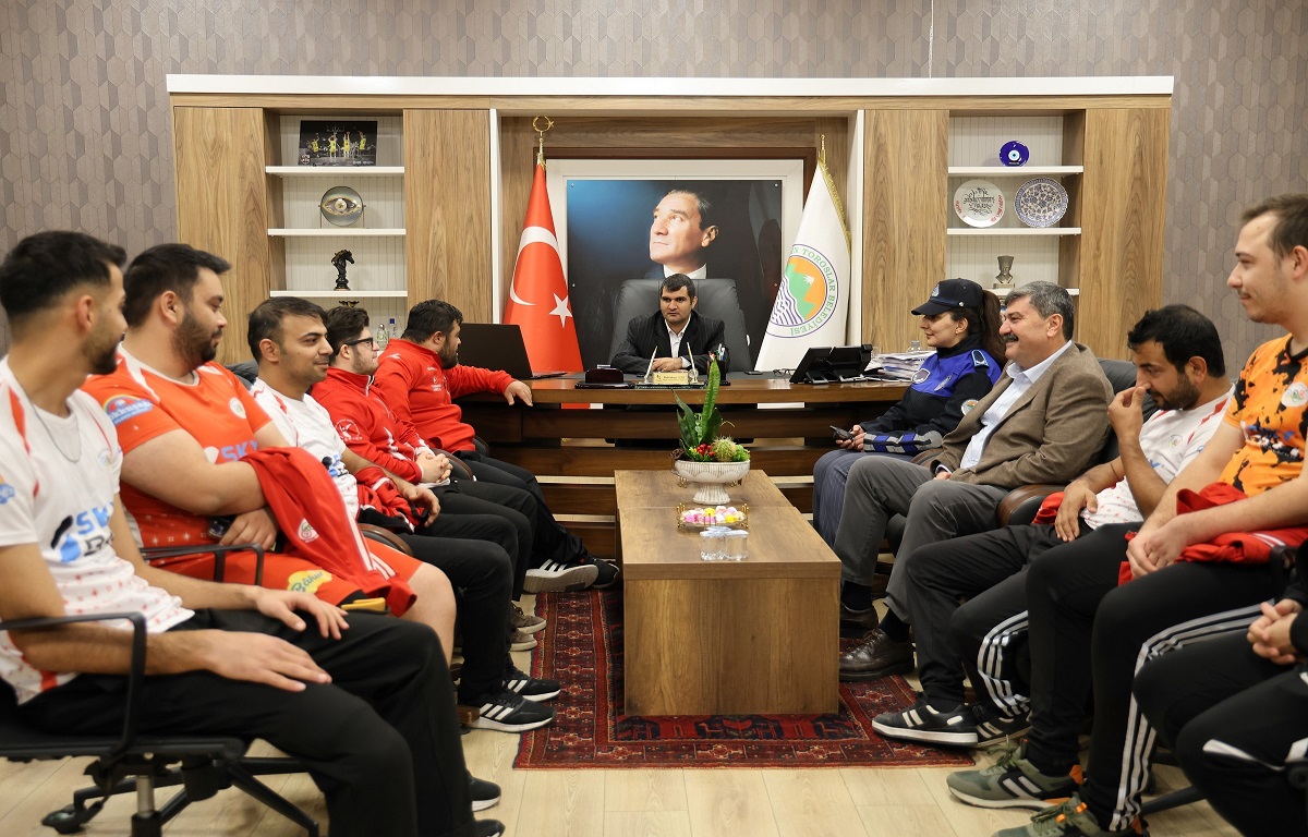 BAŞKAN YILDIZ, ÖZEL MİSAFİRLERİNİ AĞIRLADI