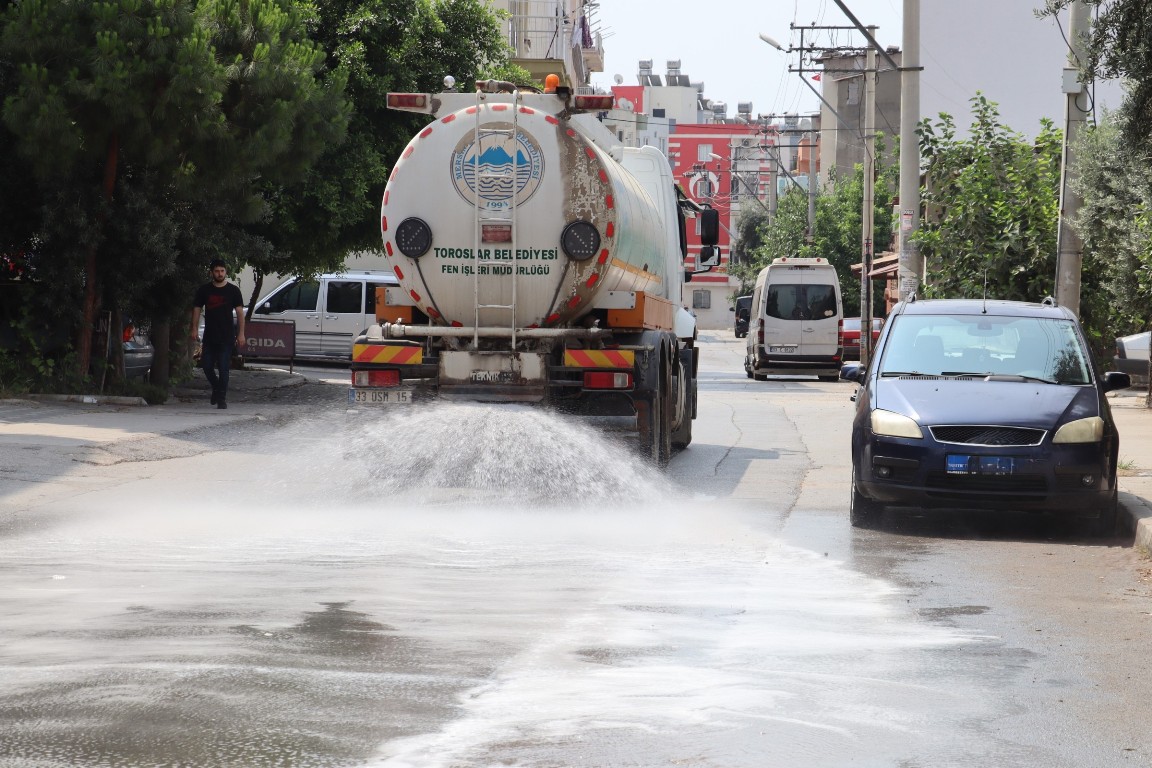 TOROSLAR’DA YOLLAR TERTEMİZ