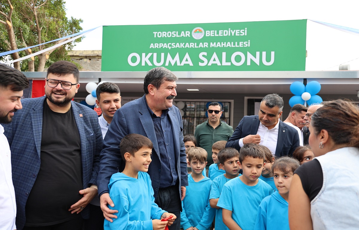 TOROSLAR’DA 4’ÜNCÜ OKUMA SALONU HİZMETE GİRDİ