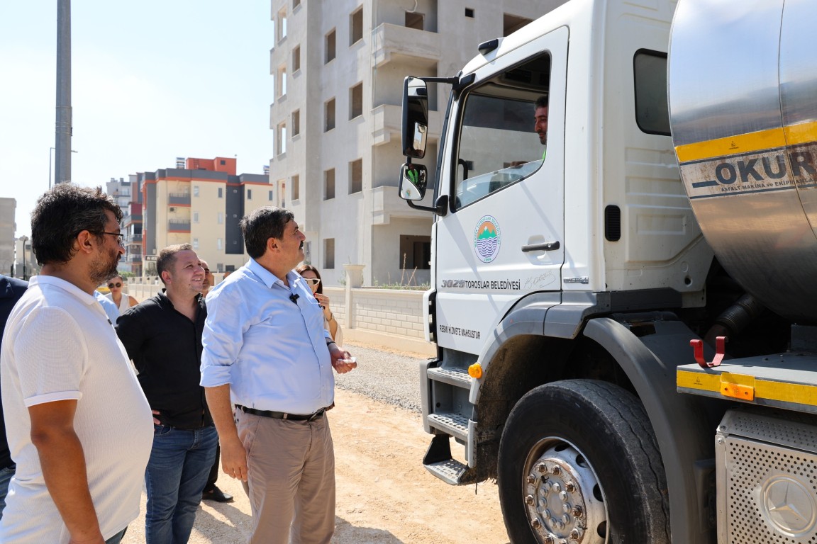 TOROSLAR’DA YENİ YOLLAR VATANDAŞIN HİZMETİNE SUNULUYOR