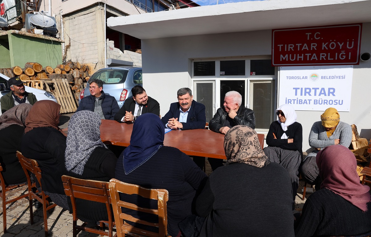 BAŞKAN YILDIZ, KIRSAL MAHALLELERİ GEZEREK VATANDAŞIN TALEBİNİ YERİNDE DİNLİYOR