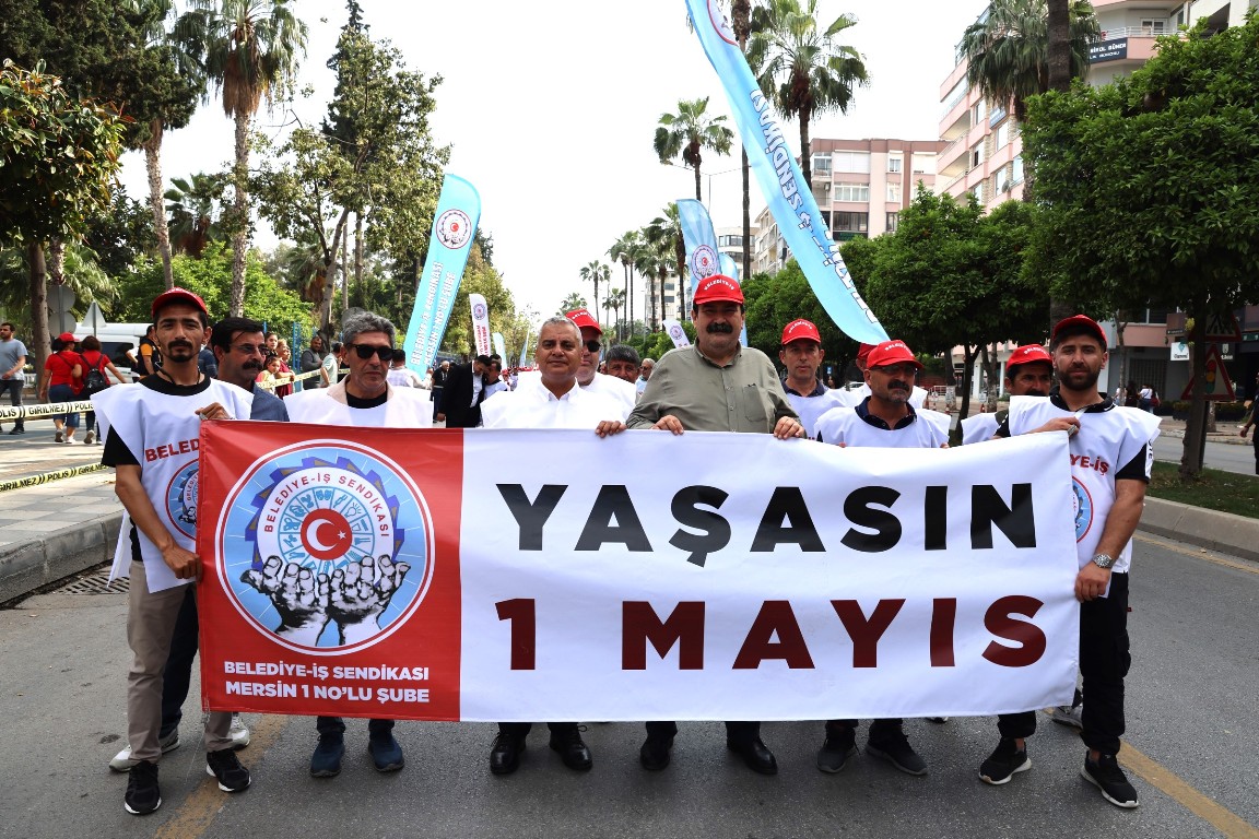 BAŞKAN YILDIZ, 1 MAYIS KUTLAMALARINA KATILDI