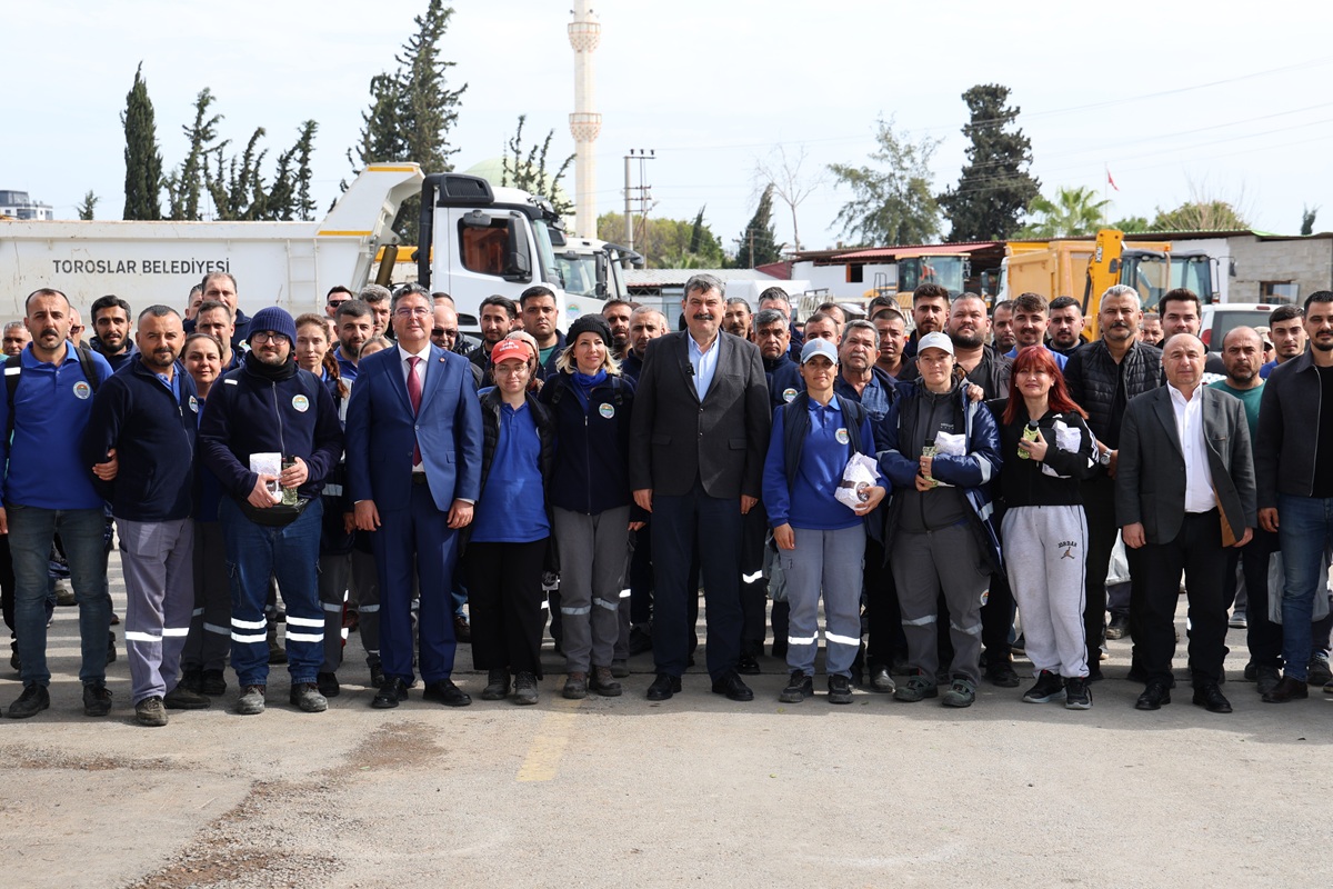 BAŞKAN YILDIZ: “EMEK EN YÜCE DEĞERDİR”