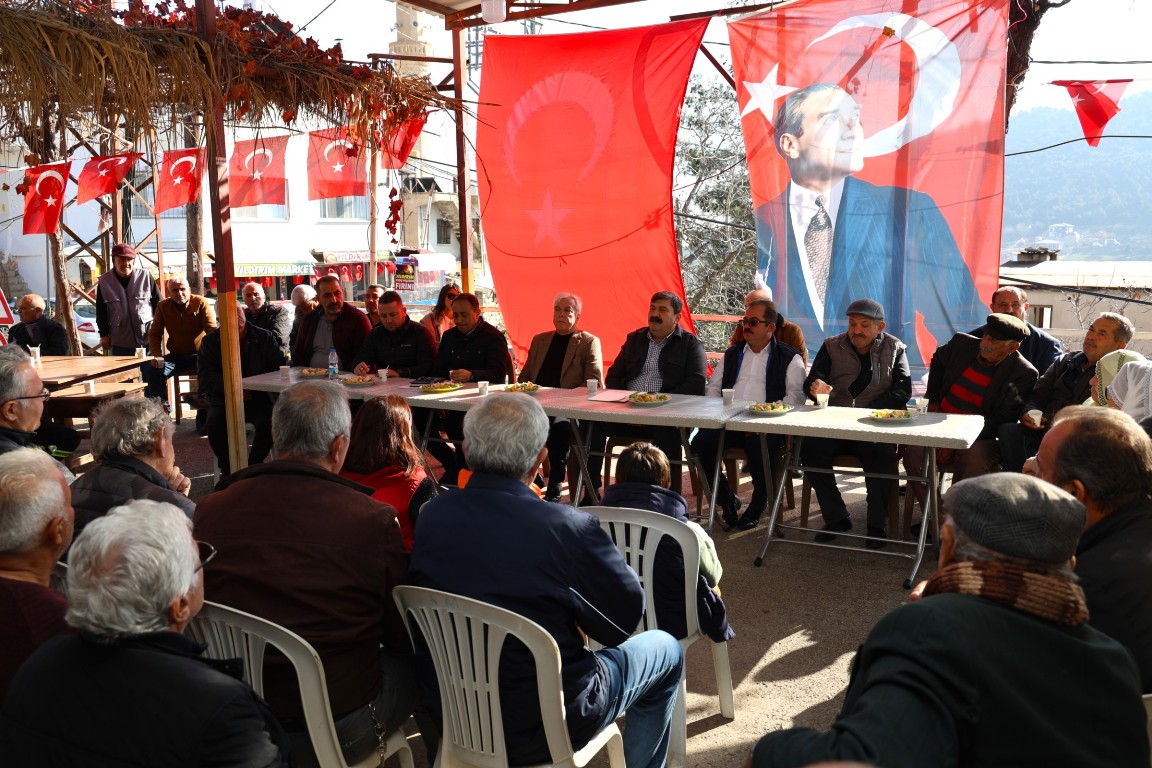 TOROSLAR BELEDİYE BAŞKANI YILDIZ, KIRSAL MAHALLELERDE YURTTAŞLARLA BULUŞTU