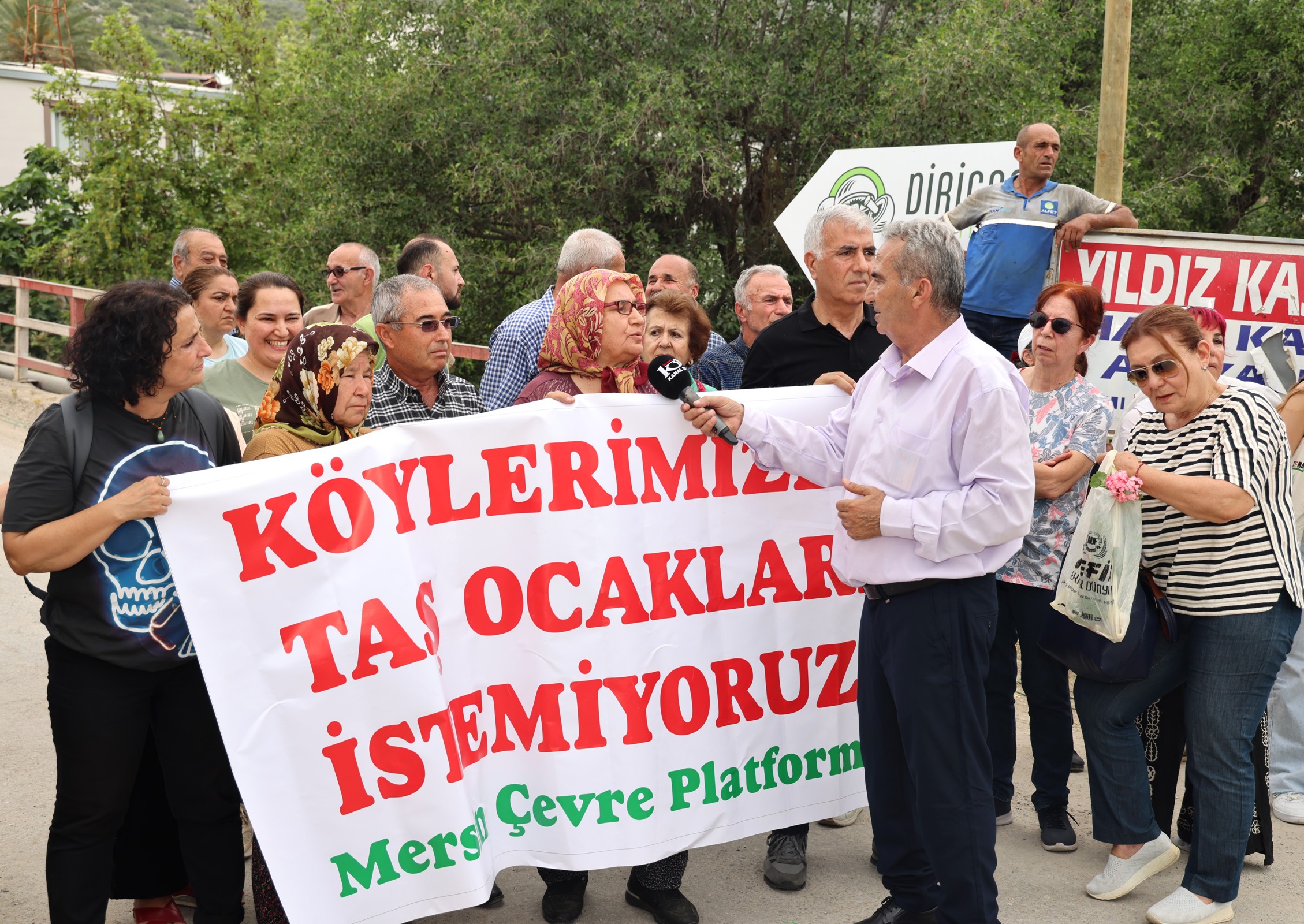 BAŞKAN OLDU, EYLEMİ BIRAKMADI!
