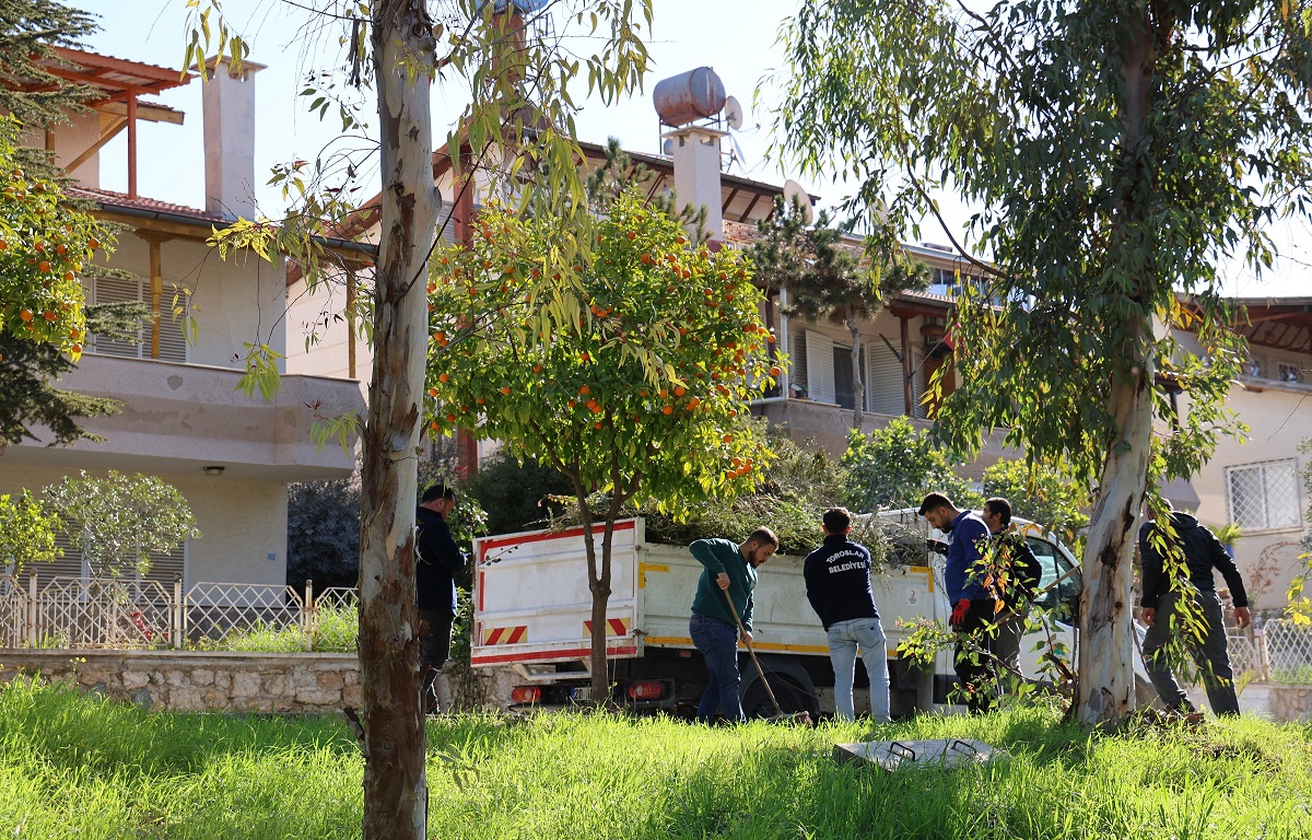 TOROSLAR’DA KAMUSAL ALANLAR İŞGALDEN TEMİZLENİYOR