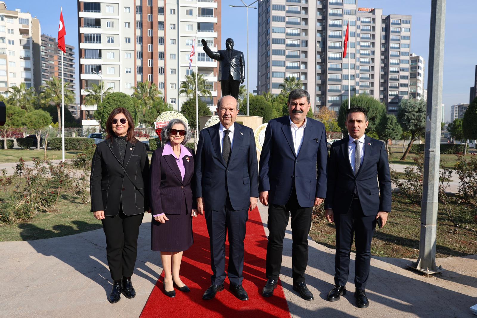 KKTC 5. CUMHURBAŞKANI ERSİN TATAR’DAN TOROSLAR’A ZİYARET