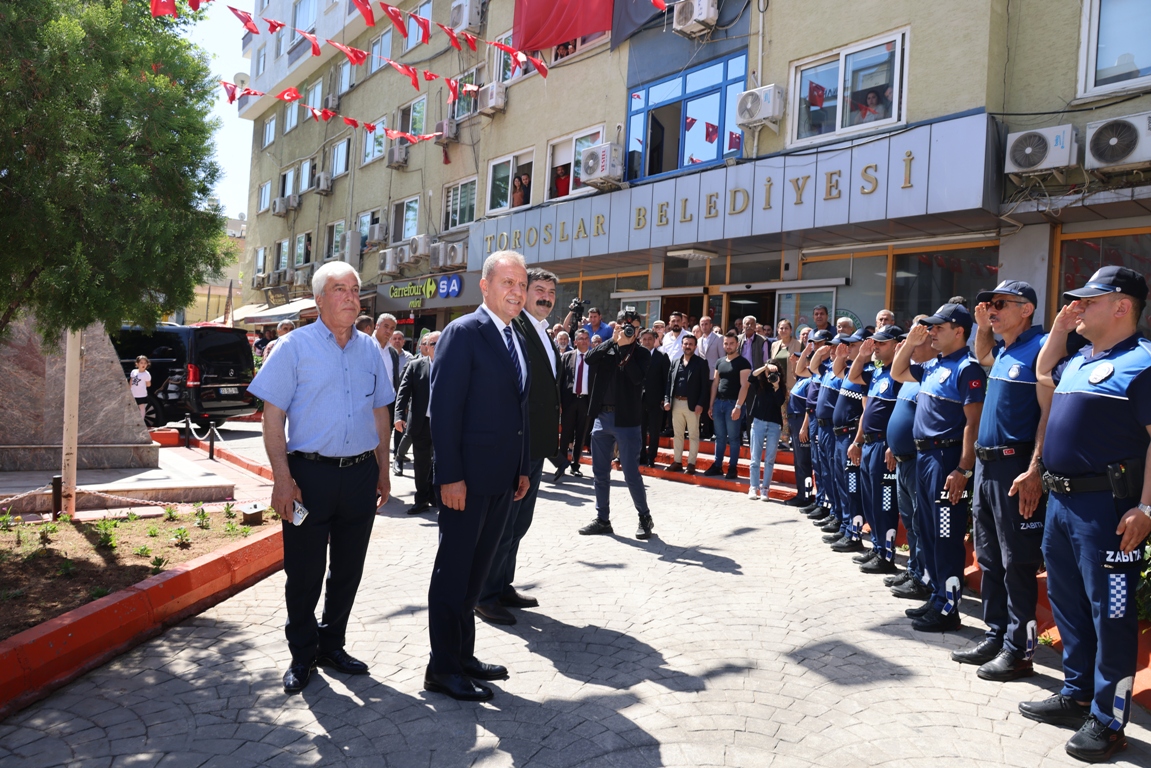BAŞKAN SEÇER’DEN, BAŞKAN YILDIZ’A HAYIRLI OLSUN ZİYARETİ