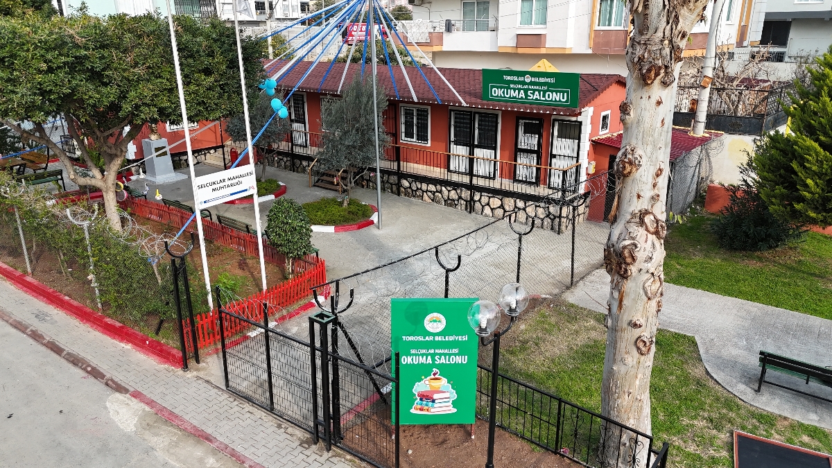 TOROSLAR BELEDİYESİNİN OKUMA SALONLARI HAFTANIN 7 GÜNÜ HİZMET VERİYOR