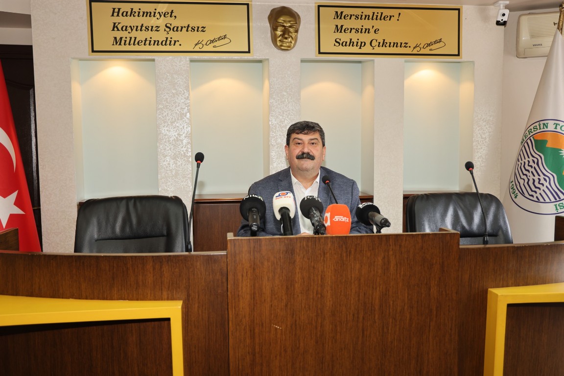 BAŞKAN YILDIZ, BASIN MENSUPLARIYLA BİR ARAYA GELDİ