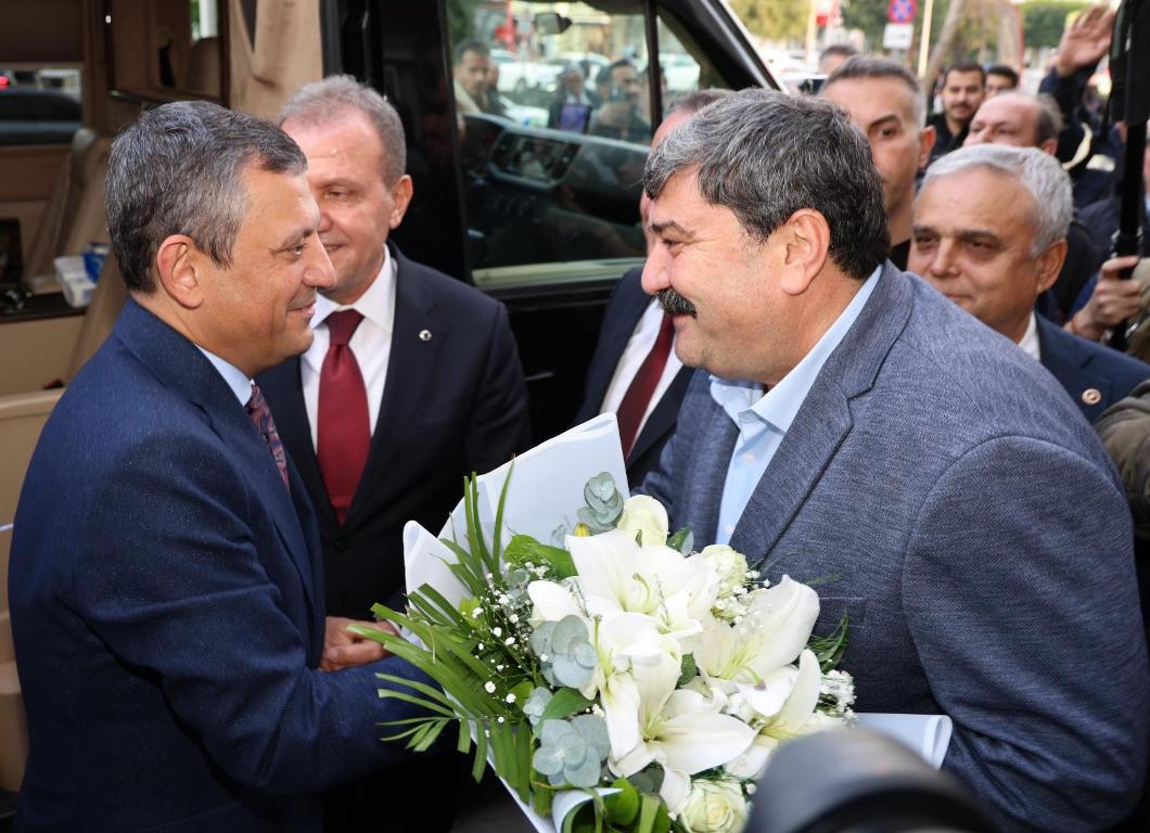 CHP GENEL BAŞKANI ÖZGÜR ÖZEL, “ABDURRAHMAN BAŞKANA İNANIYORUM”