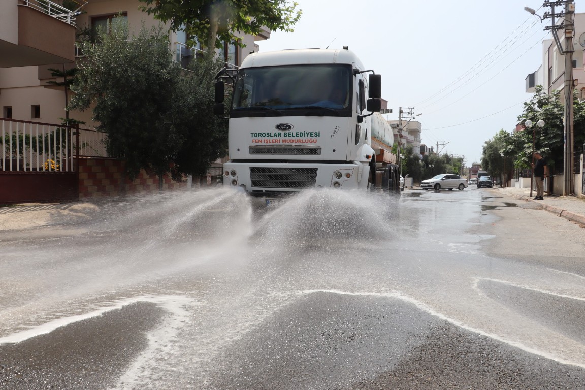 TOROSLAR’DA YOLLAR TERTEMİZ