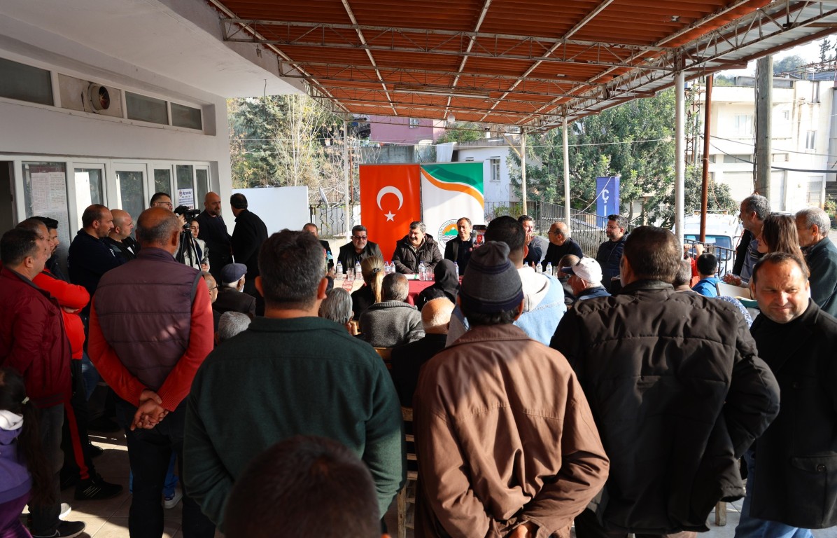TOROSLAR BELEDİYE BAŞKANI YILDIZ, KIRSAL MAHALLELERDE YURTTAŞLARLA BULUŞTU