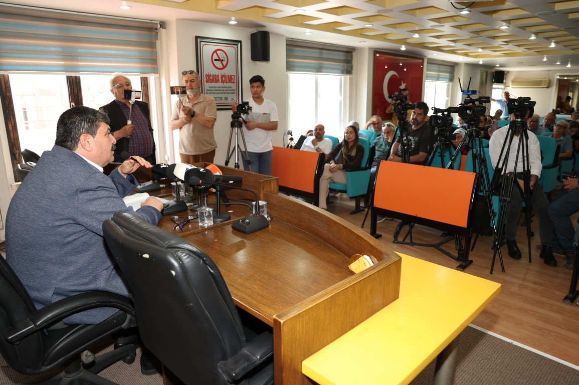 BAŞKAN YILDIZ, BASIN MENSUPLARIYLA BİR ARAYA GELDİ