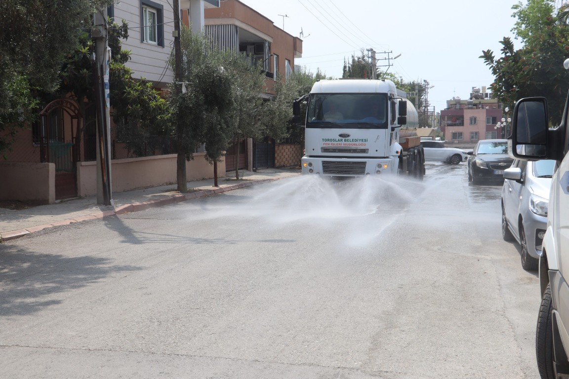 TOROSLAR’DA YOLLAR TERTEMİZ