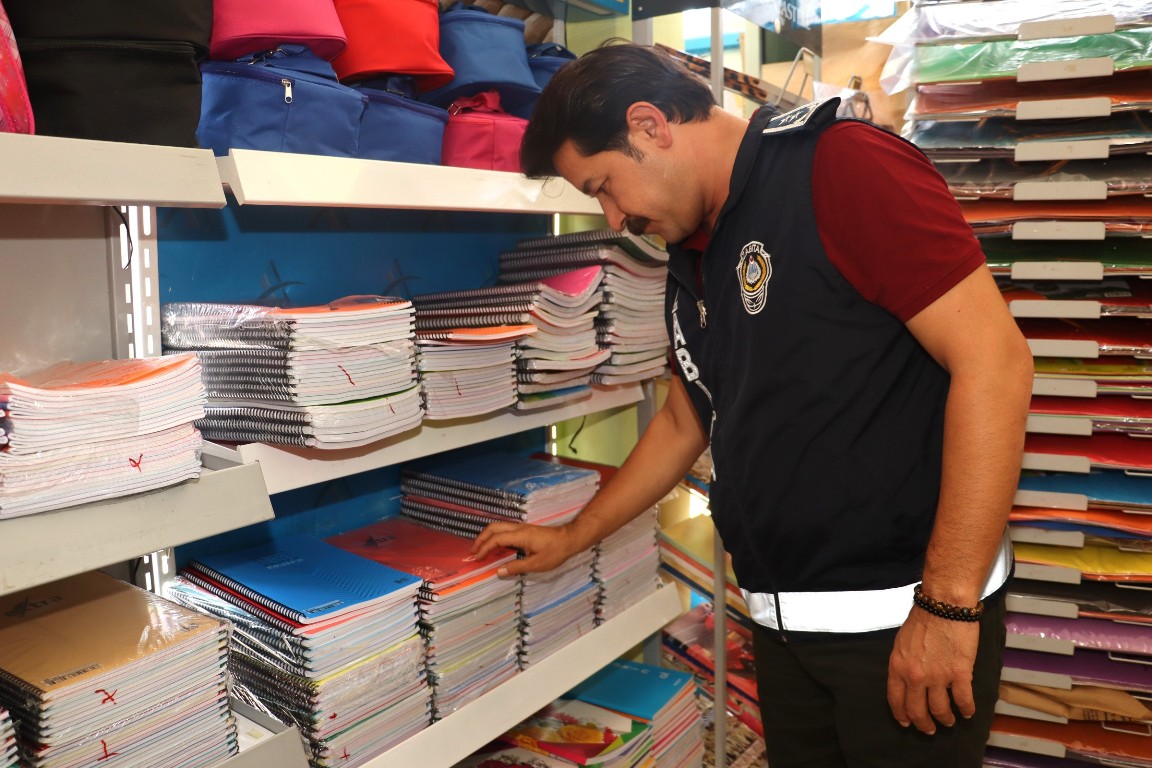 TOROSLAR ZABITASINDAN, YENİ EĞİTİM ÖĞRETİM YILI ÖNCESİ KIRTASİYELERE SIKI DENETİM
