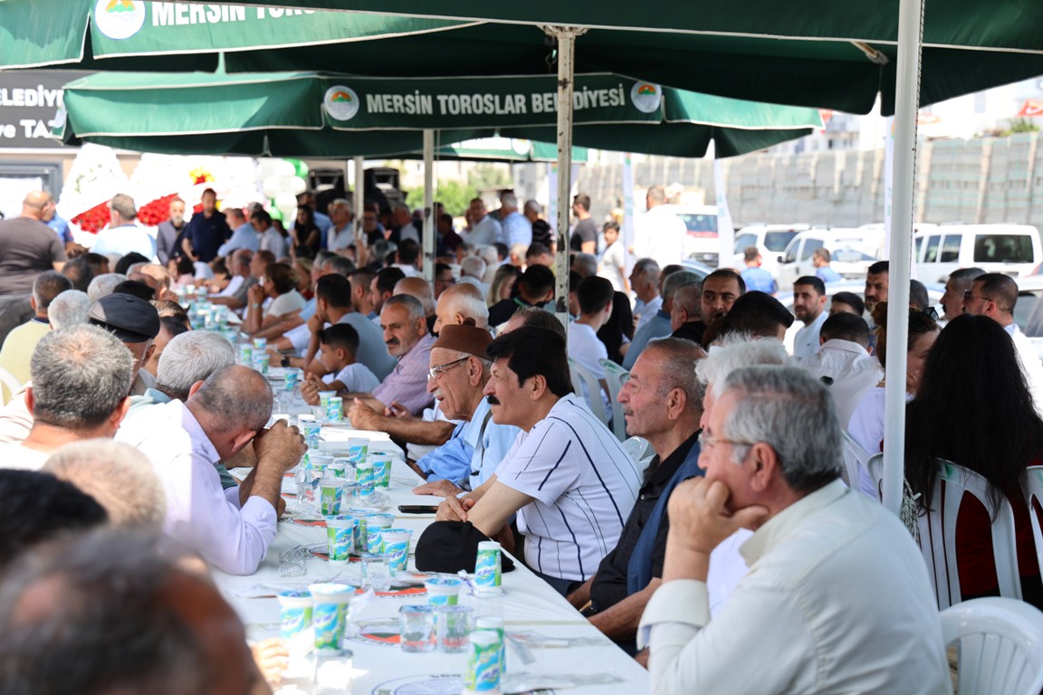 TOROSLAR BELEDİYESİ DEMİRTAŞ MAHALLESİ’NDE TAZİYE EVİ AÇTI