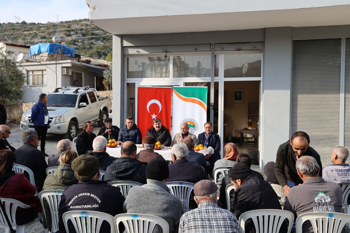 TOROSLAR BELEDİYE BAŞKANI YILDIZ, KÖY GEZİLERİNİ SÜRDÜRÜYOR