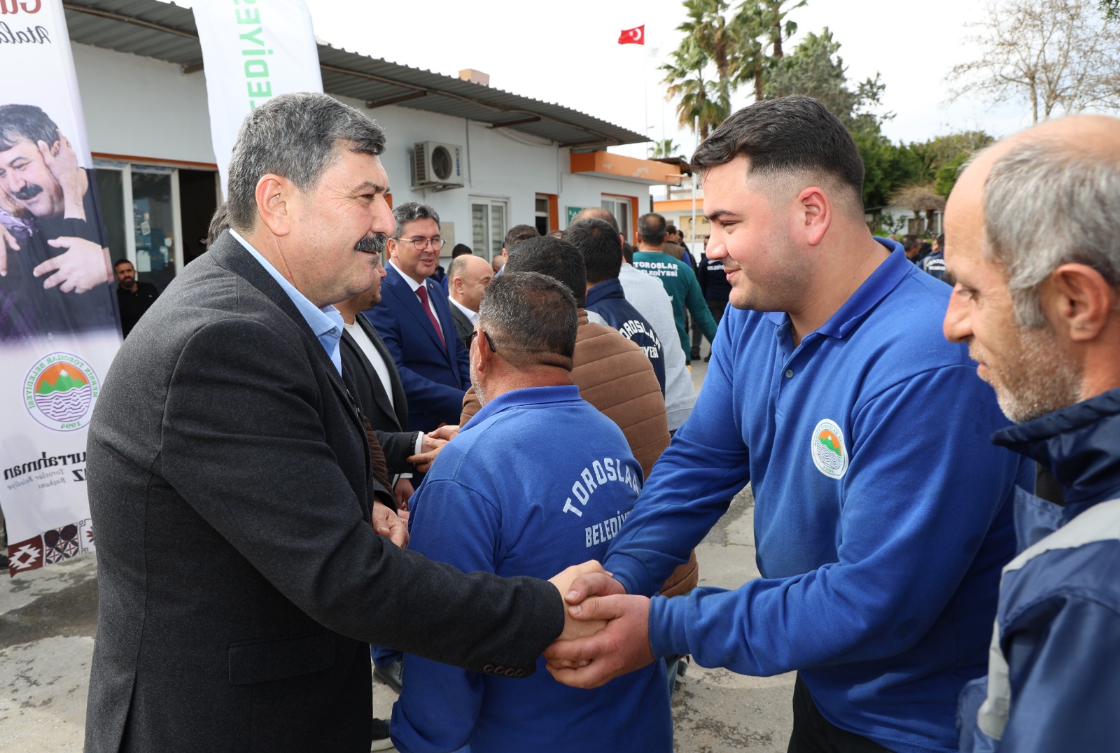 BAŞKAN YILDIZ, ÇALIŞMA ARKADAŞLARIYLA BAYRAMLAŞTI