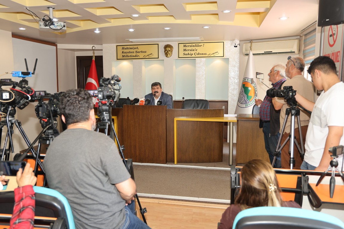 BAŞKAN YILDIZ, BASIN MENSUPLARIYLA BİR ARAYA GELDİ