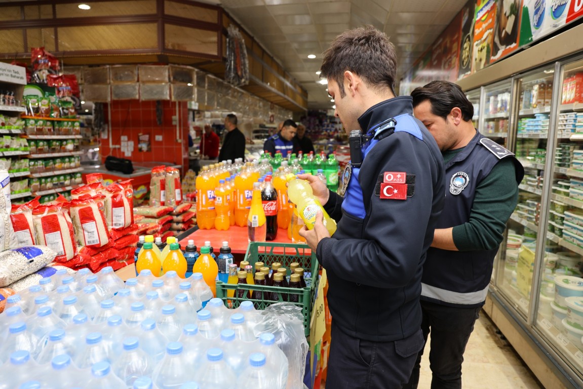 TOROSLAR BELEDİYESİNDEN MARKET DENETİMİ
