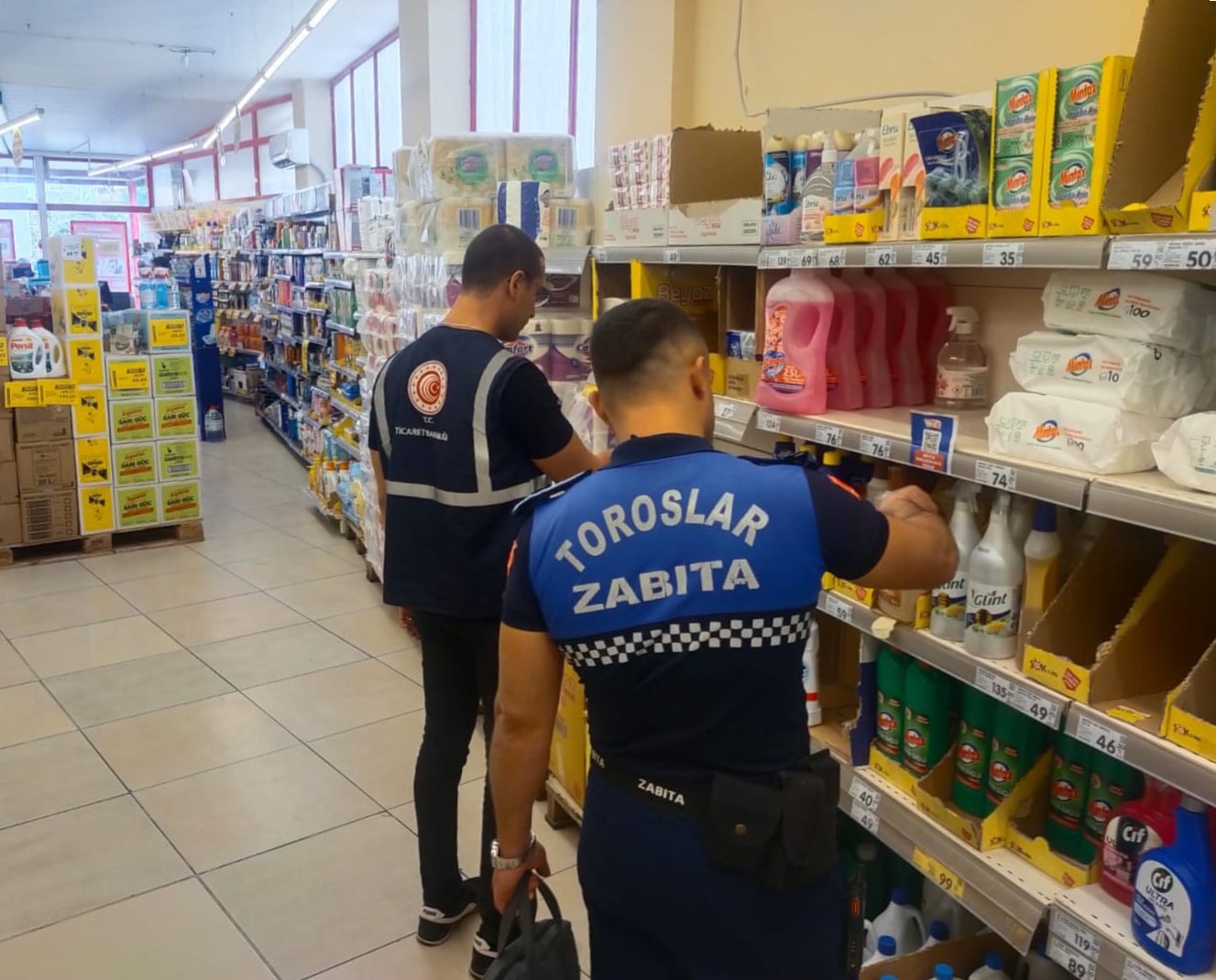 TOROSLAR ZABITASI GIDA GÜVENLİĞİ İÇİN SAHADA