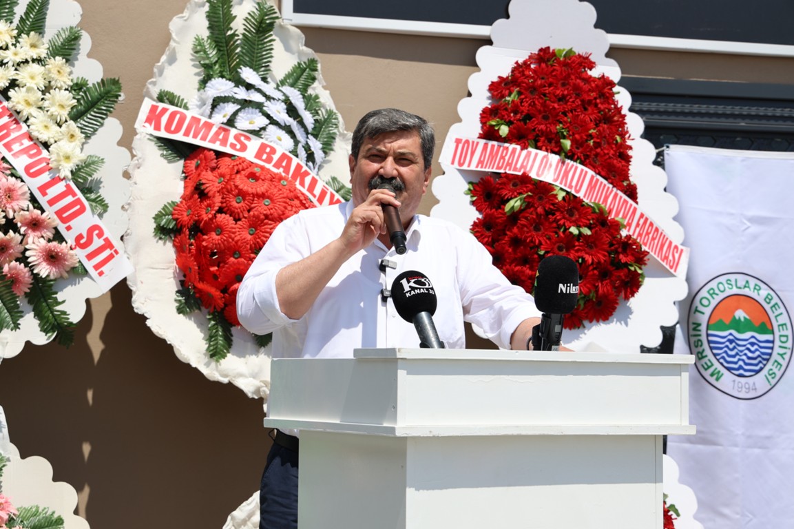 TOROSLAR BELEDİYESİ DEMİRTAŞ MAHALLESİ’NDE TAZİYE EVİ AÇTI