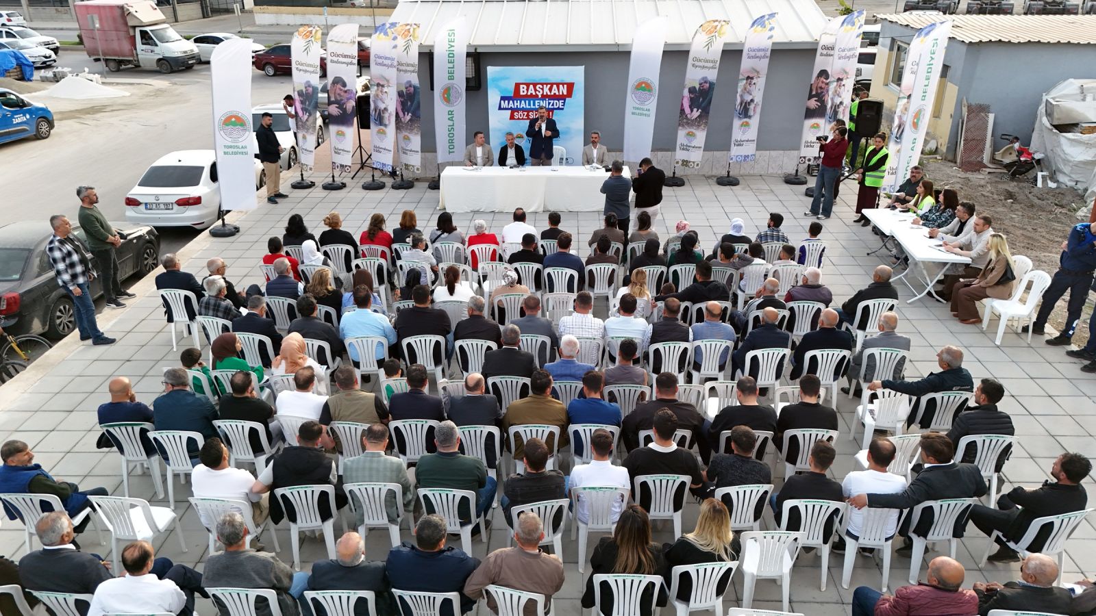 TOROSLAR’DA MAHALLE ODAKLI BELEDİYECİLİK: BAŞKAN YILDIZ VATANDAŞLA BİREBİR TEMASTA