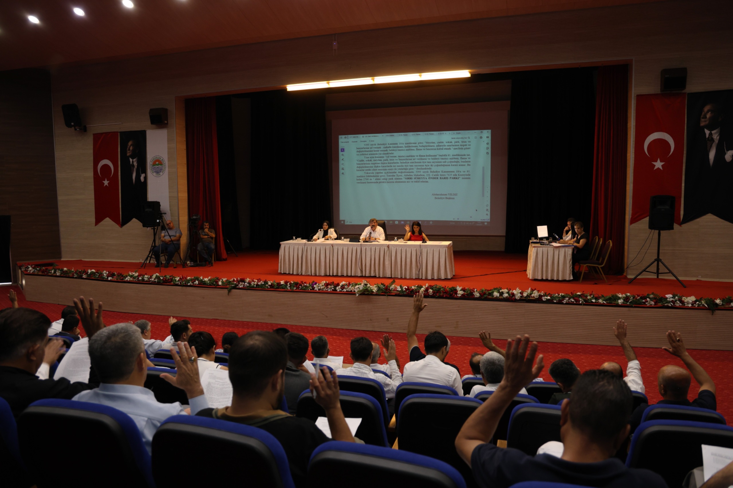 TOROSLAR’DA EYLÜL AYI MECLİSİ YAPILDI