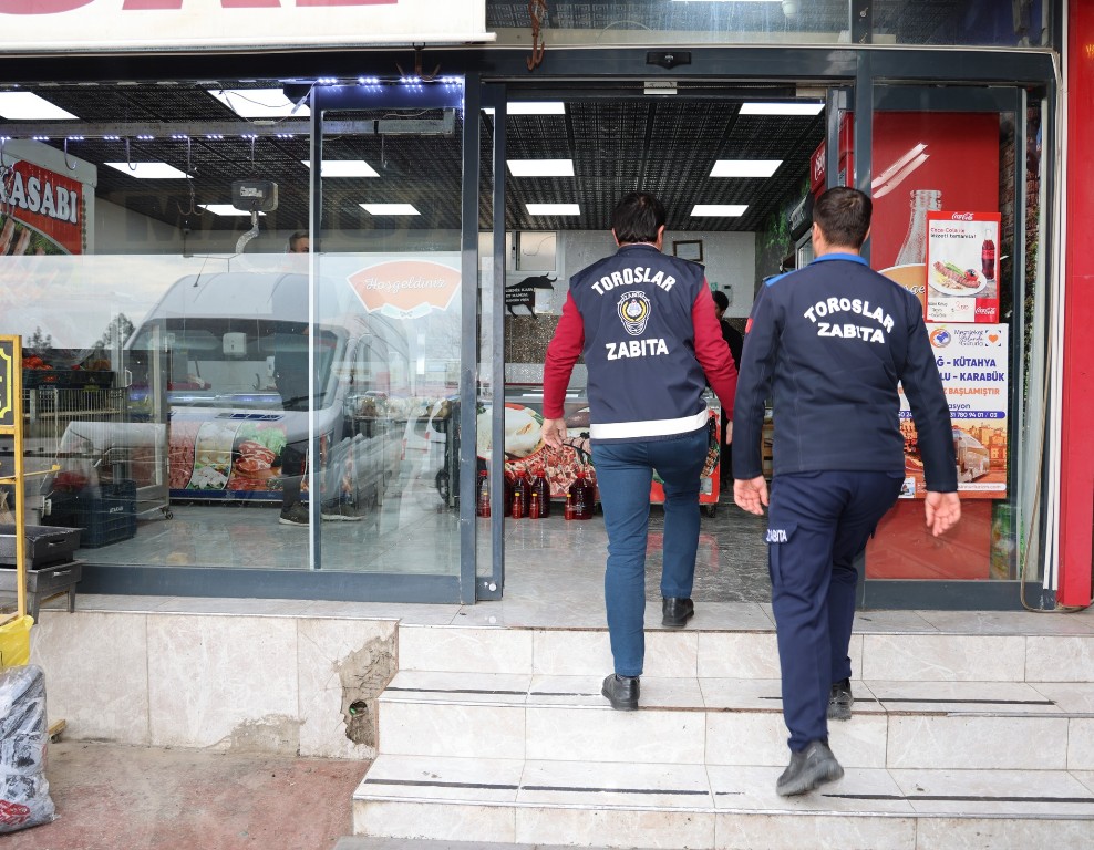 TOROSLAR ZABITASINDAN RAMAZAN ÖNCESİ SIKI DENETİM