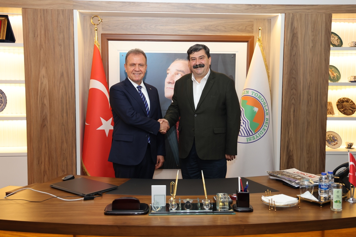 BAŞKAN SEÇER’DEN, BAŞKAN YILDIZ’A HAYIRLI OLSUN ZİYARETİ