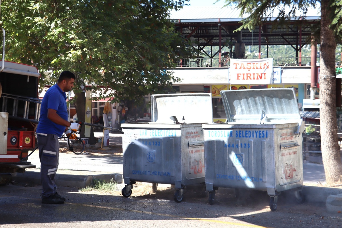 TOROSLAR’IN YAYLALARINDA KONTEYNERLER YERİNDE YIKANIP DEZENFEKTE EDİLİYOR - Görsel 4