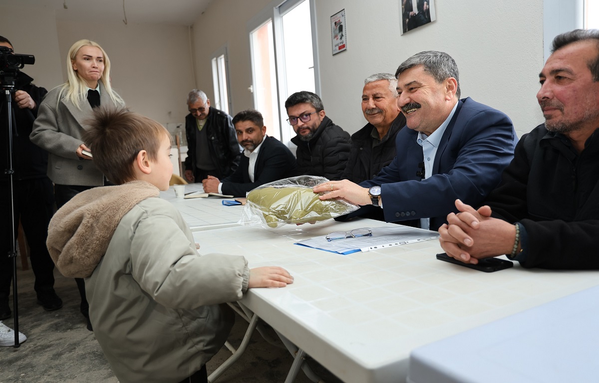 BAŞKAN YILDIZ’IN KIRSAL HAMLESİ ÜRETİCİYİ SEVİNDİRDİ
