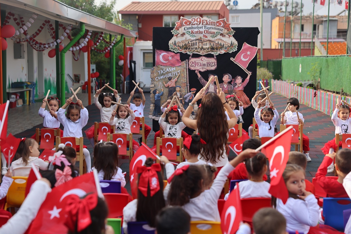 TOROSLAR’IN GÜNDÜZ BAKIMEVLERİ’NDE CUMHURİYET COŞKUSU - Görsel 11