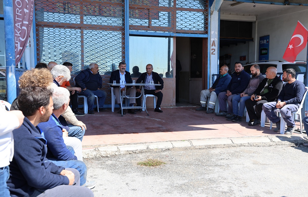 BAŞKAN YILDIZ, KÜÇÜK SANAYİ ESNAFIYLA BULUŞTU: “TOROSLAR ÜRETİMLE BÜYÜYECEK”