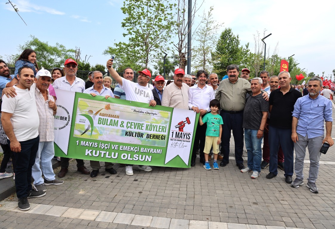 BAŞKAN YILDIZ, 1 MAYIS KUTLAMALARINA KATILDI