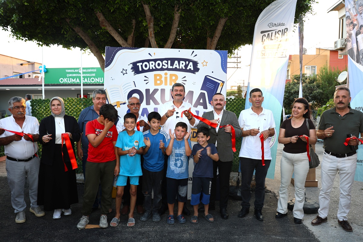 TOROSLAR BELEDİYESİNDEN EĞİTİME BÜYÜK YATIRIM: 7. OKUMA SALONU HİZMETE AÇILDI