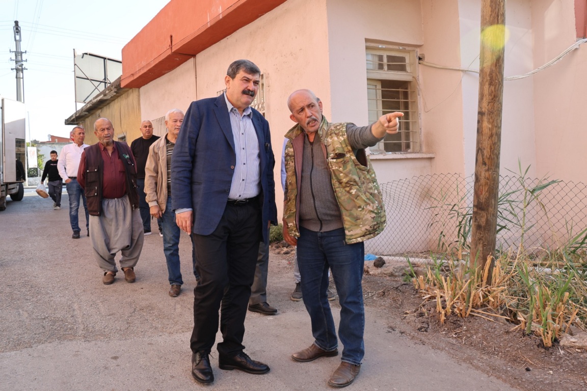BAŞKAN ABDURRAHMAN YILDIZ, ÇAVUŞLU’DA ESNAF VE VATANDAŞLARLA BULUŞTU