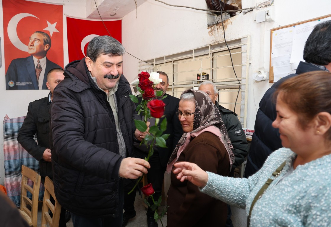 TOROSLAR BELEDİYE BAŞKANI YILDIZ, KIRSAL MAHALLELERDE YURTTAŞLARLA BULUŞTU
