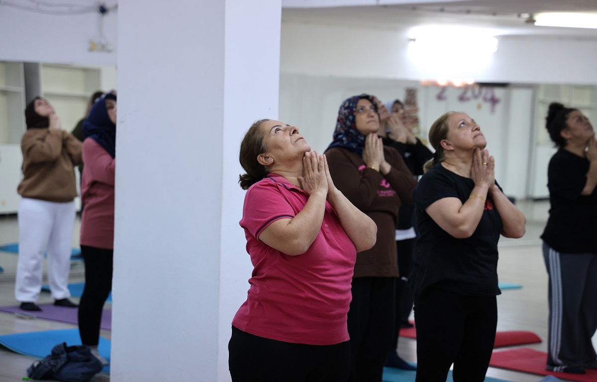 TOROSLAR BELEDİYESİNDEN KADINLARA ÜCRETSİZ PİLATES DESTEĞİ