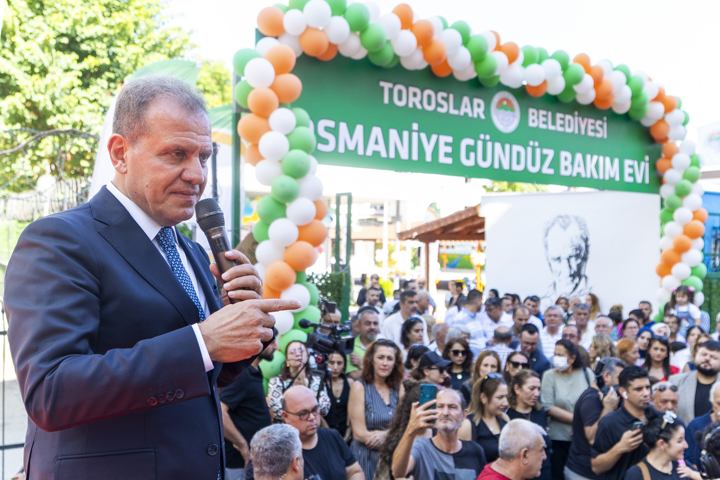 TOROSLAR BELEDİYESİ İLK ÇOCUK GÜNDÜZ BAKIMEVİNİ AÇTI