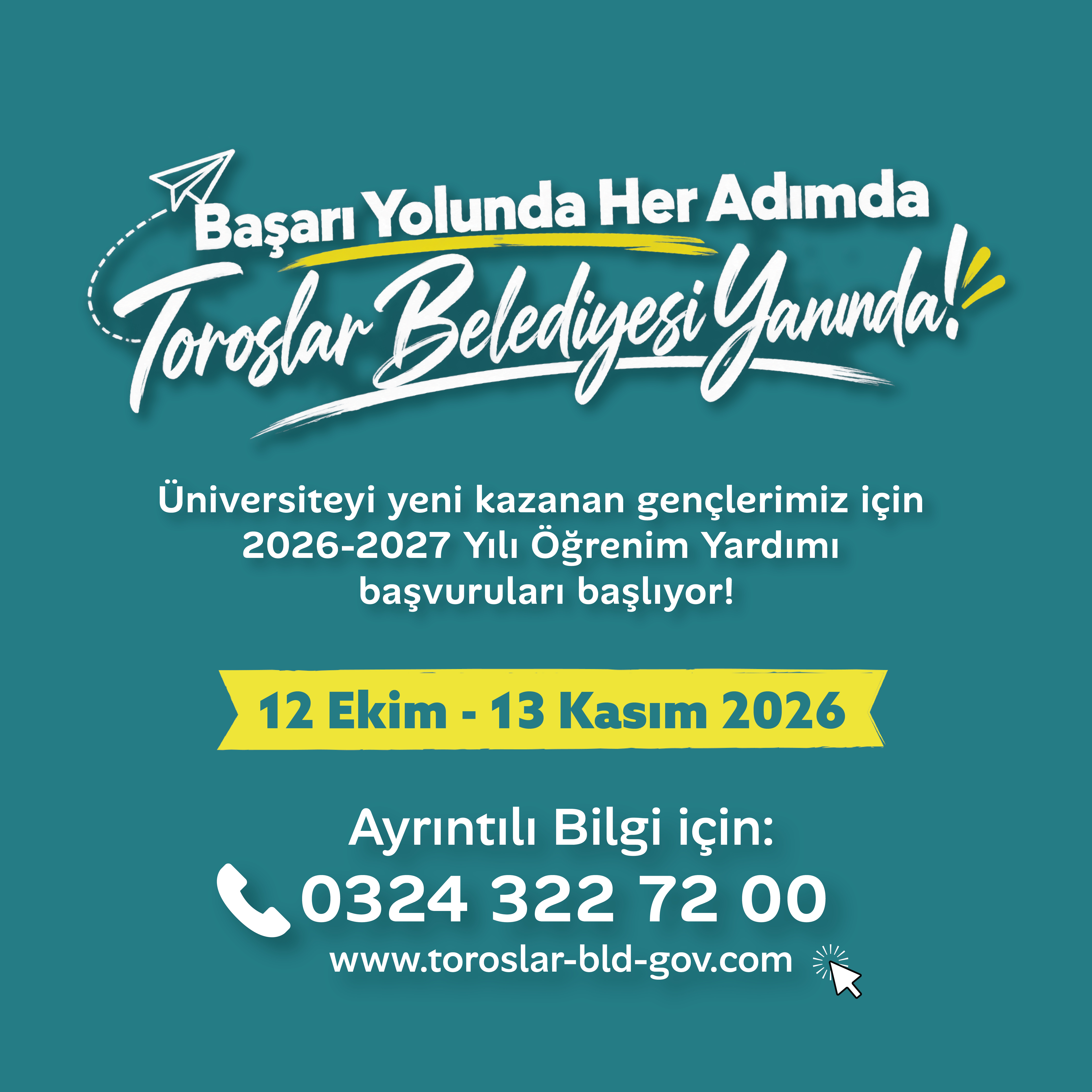 Eğitim Yardımı Ön Başvurusu